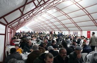 Çubuk'ta ‘Gönül Sofrası’ Kuruldu