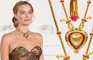 Türk-Babür İmparatoriçesi’nin 400 Yıllık Kolyesi Margot Robbie’de Görüldü