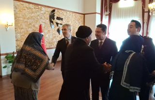 Beypazarı'nda Bayramlaşma Mesaisi: Şehitlikler ve Hastalar Unutulmadı