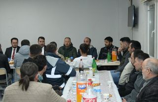 Kahramankazan Belediye Başkanı KazanBel Beton Çalışanlarıyla İftar Yaptı