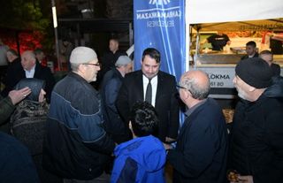 Kahramankazan Belediyesi Binlerce Vatandaşa Lokma Dağıttı