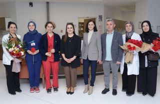 Kahramankazan’da Sağlık Çalışanlarına Anlamlı Ziyaret