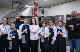 Altındağlı "Liseli Şefler" Hırvatistan’ı Fethetti, Ankara’ya 12 Madalya Geldi