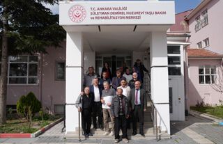 Çubuk’ta Baki Demirbaş’tan Huzurevi Sakinlerine Anlamlı Ziyaret