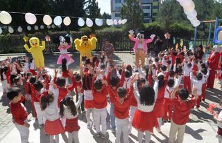 Kahramankazan'da 23 Nisan Coşkusu Minik Kalpleri Isıttı