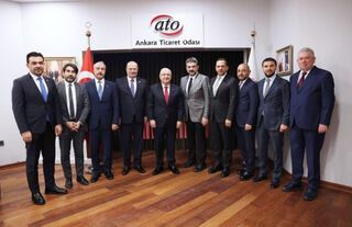 Milli Savunma Bakanı Yaşar Güler Ankara Ticaret Odası’nda