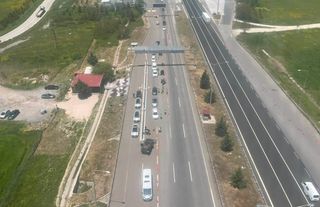 Ankara’da Bayram Trafiğine Havadan ve Karadan Sıkı Denetim