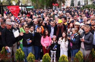 Çankaya’da 1 Mayıs İşçi Bayramı Ahmed Arif Parkı’nda Kutlandı