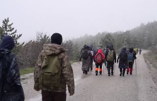 Çubuk Yukarı Çavundur Göletinde 10 Km'lik Doğa Yürüyüşü