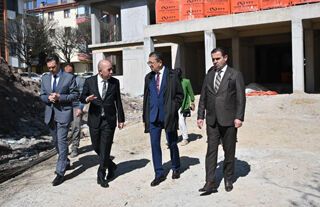 Veysel Tiryaki, Altındağ’daki Şantiyeleri Denetime Çıktı