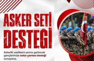 Ankara Büyükşehir Belediyesi’nden Gençlere 'Asker Seti' Desteği