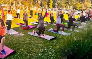 Çayyolu Çankaya Evi’nde Açık Havada Pilates Etkinliği