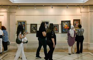 SanAtölye Yıl Sonu Sergisi Zafer Çarşısı Sergi Salonu’nda