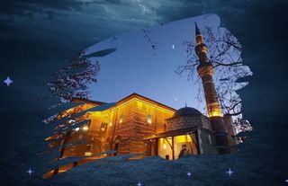 Ankara'da Hacı Bayram-ı Veli Camisi'nde Tarihi Mehter Gösterisi