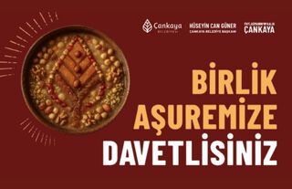 Çankaya Belediyesi'nden Birlik Aşuresi Sofrasına Davet