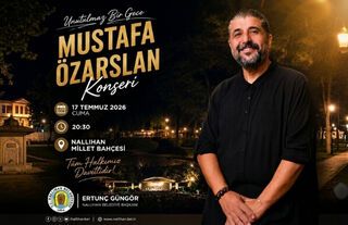 Nallıhan'da Ücretsiz Mustafa Özarslan Konseri için Geri Sayım