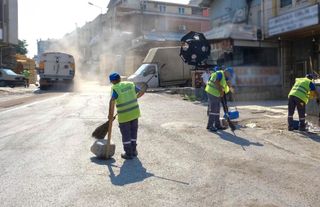 Altındağ Belediyesi'nden Siteler'de Temizlik Seferberliği