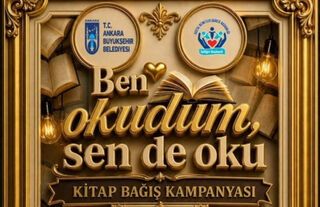 Ankara Büyükşehir Belediyesinden Kitap Bağışı Çağrısı