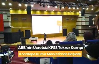 Ankara’da KPSS Adaylarına 60 Saatlik Tekrar Kampı Başladı
