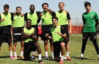 Gençlerbirliği Erzurumspor FK Maçı için Sahaya İndi