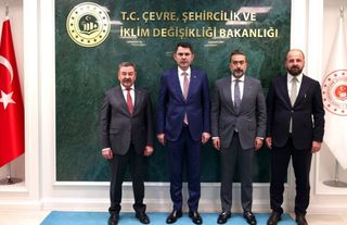 Gölbaşı Belediye Başkanı Odabaşı, Bakan Kurum ile Bir Araya Geldi