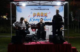 Keçiören Belediyesi Park Konserleriyle Yaz Akşamlarına Renk Katıyor