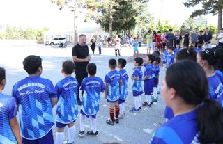 Pursaklar’da Ücretsiz Yaz Spor Eğitiminde Yetenekli Gençler Kulübe Kazandırılıyor