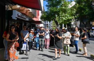 Ulus Anafartalar Caddesi'ndeki Dönüşüm Şantiye Gezisiyle Anlatıldı