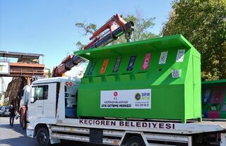 Keçiören’de Geri Dönüşüm Noktaları Yenileniyor