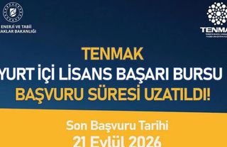 TENMAK Burs Başvurularında Süre Uzatıldı