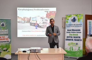 Altındağ’da Temizlik Seferberliğine Eğitim Desteği: Karapürçek’te Çevre Semineri