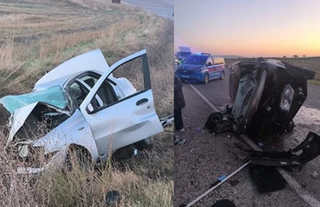 Polatlı'da İki Otomobil Çarpıştı: 3 Ölü, 5 Yaralı