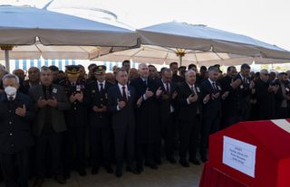 Van'daki Görev Kazasında Şehit Olan Polis Memuru Tayfun Akalan'a Ankara'da Veda