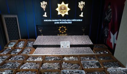 Ankara Narkotiğinden Tarihi Rekor, Tek Seferde 810 Bin Uyuşturucu Hap