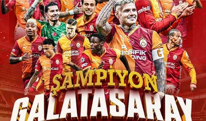 Süper Lig'de 2025-2026 Sezonu Şampiyonu Galatasaray Oldu