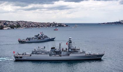 Boğazda Preveze Gururu: TCG İstanbul Öncülüğünde Donanmadan Barbaros’a Selam