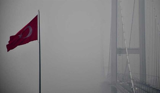 Osmangazi Köprüsü'nde Sis Sebebiyle Görüş Mesafesi Düştü