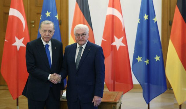 Erdoğan, Almanya Cumhurbaşkanı Steinmeier ile Görüşecek