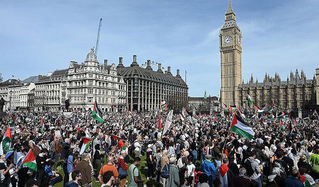 Filistin'e Destek Gösterileri Tüm Dünya'da Artarak Devam Ediyor