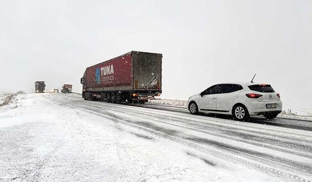 Ardahan'da Ulaşıma Hava Muhalefeti