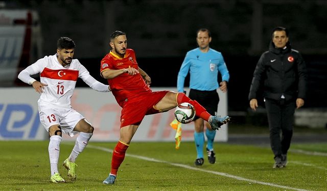 Türkiye A Milli Futbol Takımı, Karadağ'a Mağlup Oldu