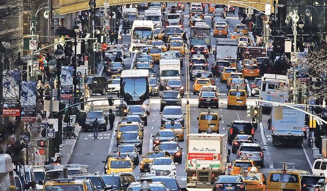 New York'ta 'Trafik Yoğunluğu Ücreti' Uygulaması Başladı