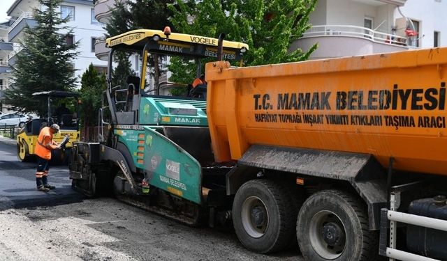 Mamak’ta Asfalt Çalışmaları Başladı: Hizmet Her Sokağa Ulaşacak