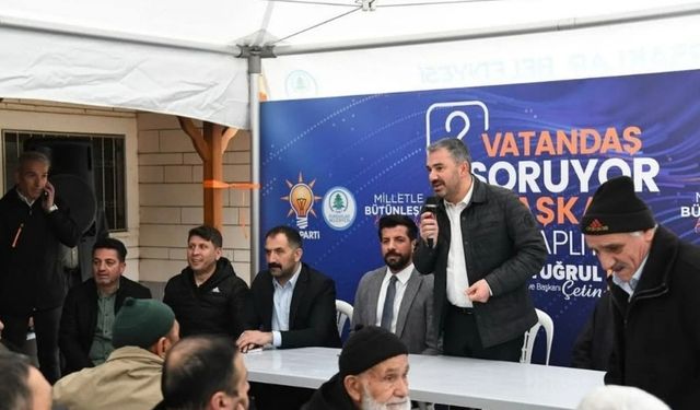 Pursaklar’da Mahalle Buluşmaları Sürüyor