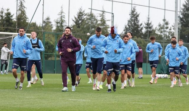 Trabzonspor’da Göztepe Mesaisi Sürüyor! Hedef Final