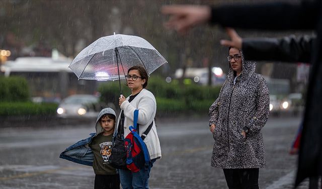 Ankara’ya Gök Gürültülü Sağanak Uyarısı