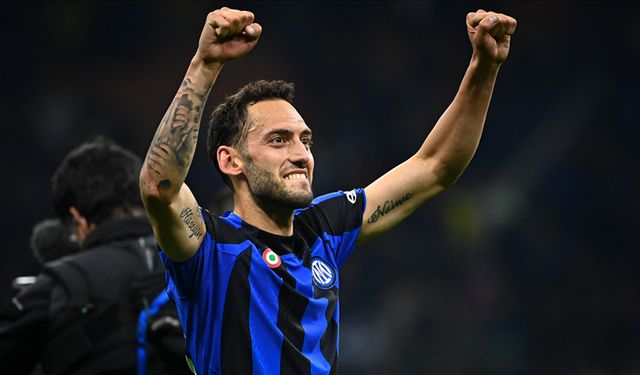 Hakan Çalhanoğlu, Şampiyonlar Ligi Finali için Sahada