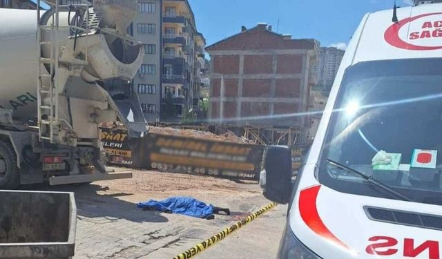 Malatya’da Beton Mikserinin Çarptığı Yaşlı Adam Hayatını Kaybetti