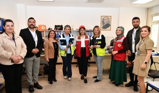 Mamak Belediyesi’nden İş Sağlığı ve Güvenliği Personeline Ziyaret