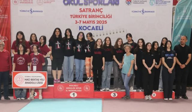 Okul Sporları Satranç Şampiyonları Belli Oldu